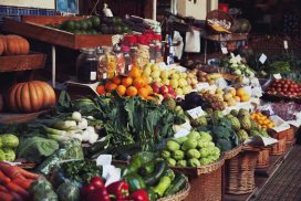 Fresh produce at Farmer's Market